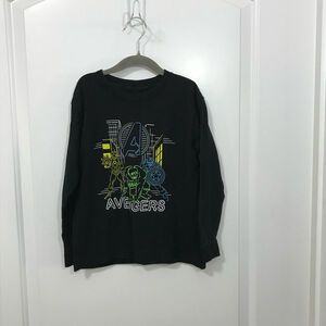 Avengers Boys Endgame Rad Trio Long Sleeve Cotton Tee Size 7